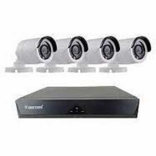 4 channel best sale cctv system