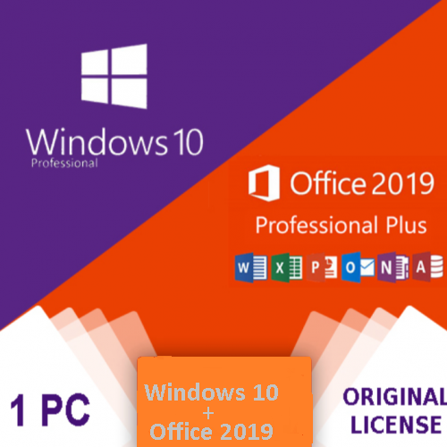 Windows 10 Pro + Office 2019 Pro Online Activation! SellSA